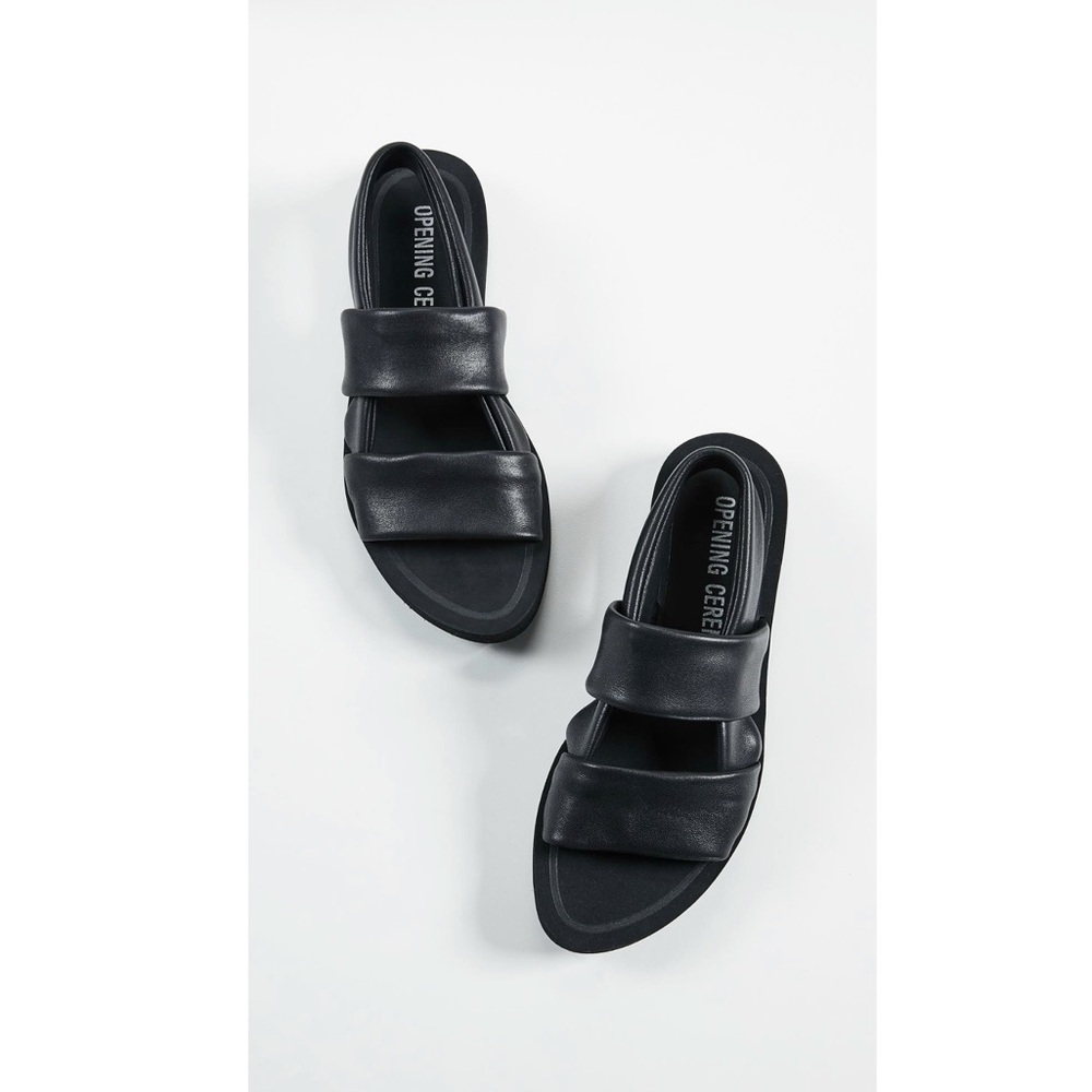 Opening Ceremony // Elhena Black Sandals🌛